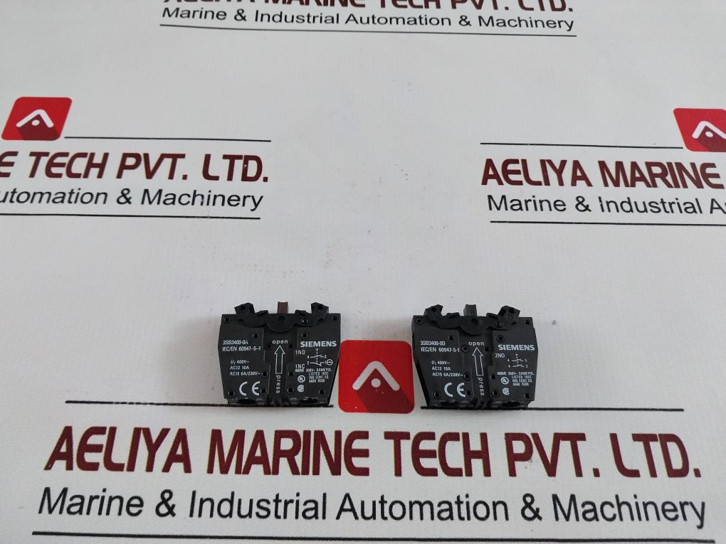 Siemens 3Sb3400-0A 2-position Selector Switch Kit