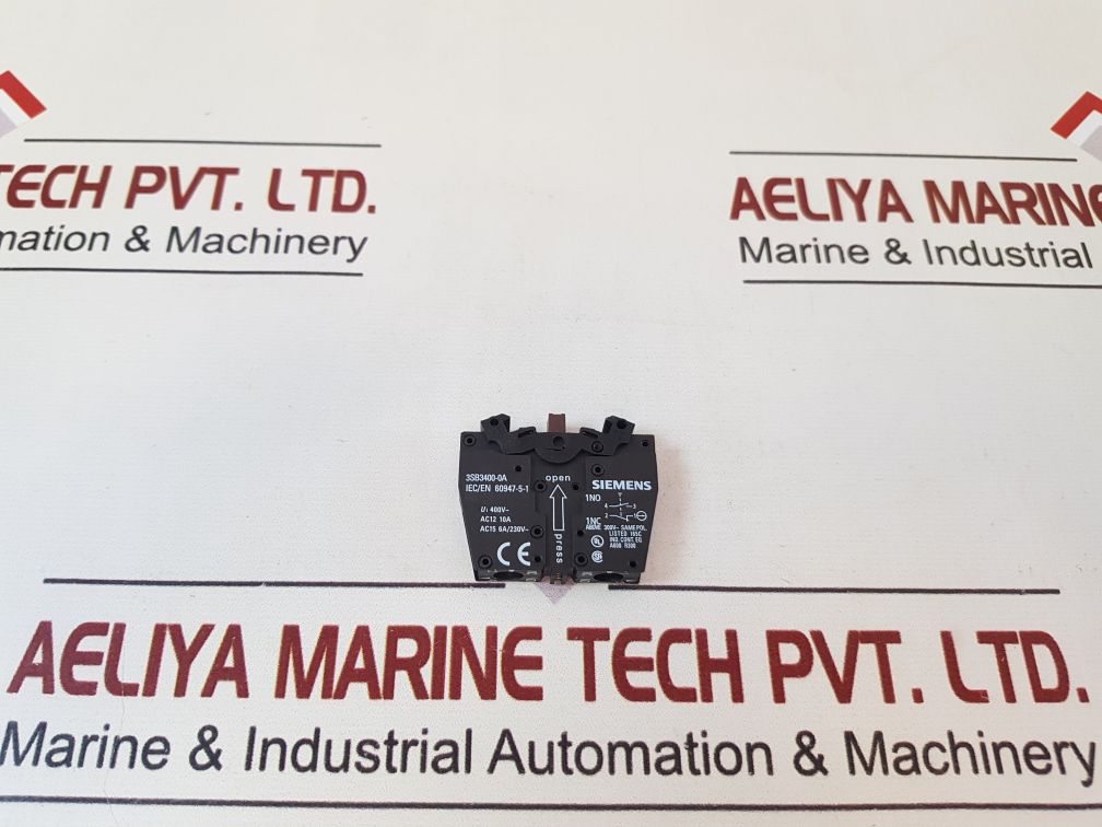 Siemens 3Sb3400-0A Push Button Contact Block