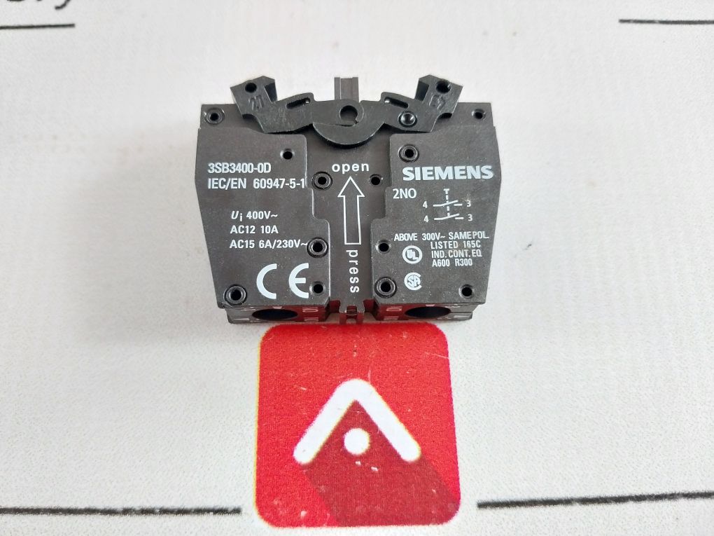 Siemens 3Sb3400-0D Contact Block