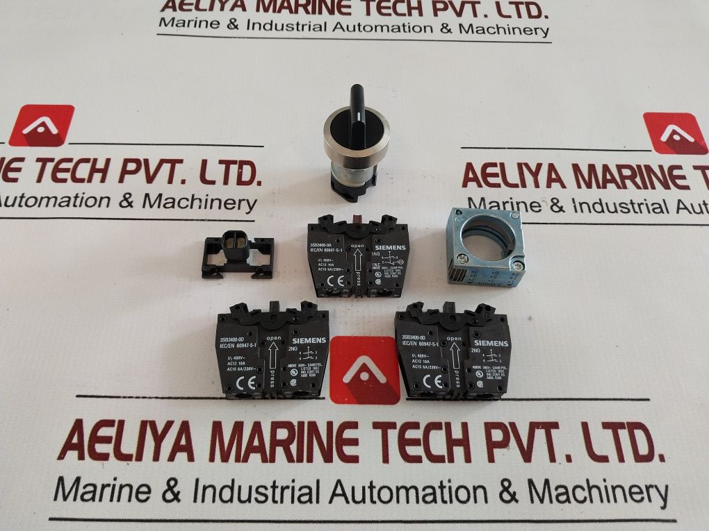 Siemens 3Sb3400-0D Selector Switch Kit
