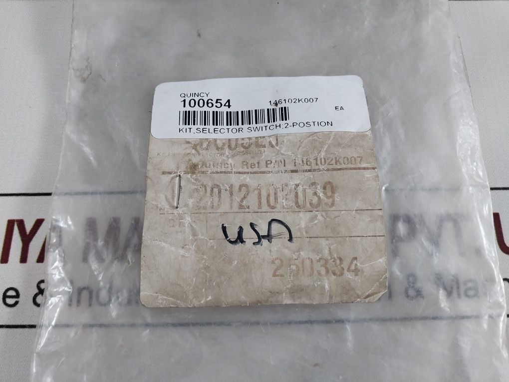 Siemens 3Sb3400-0D Selector Switch With Contact Block Set