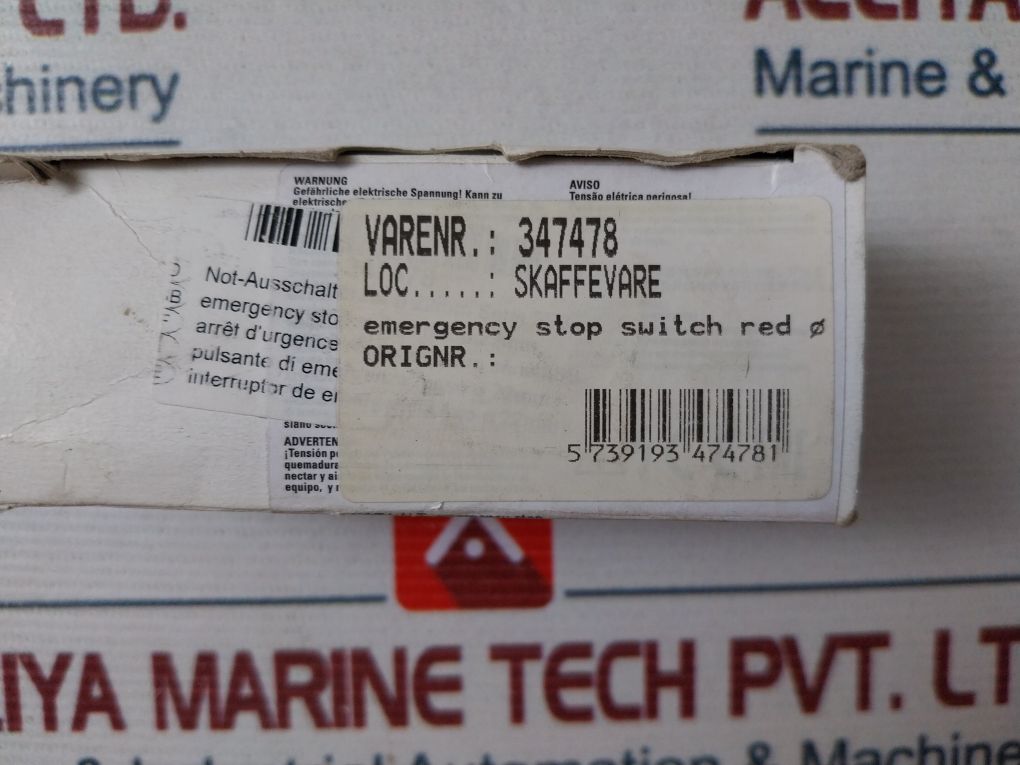 Siemens 3Sb3 000-1Ha20 Emergency Stop Switch