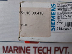 Siemens 3Sb3 000-1Ha20 Emergency Stop Switch