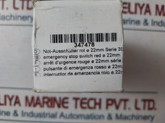 Siemens 3Sb3 000-1Ha20 Emergency Stop Switch