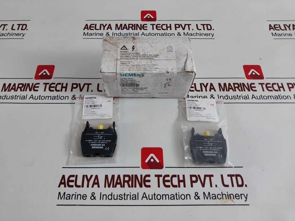 Siemens 3Sb5400-0A Contact Block