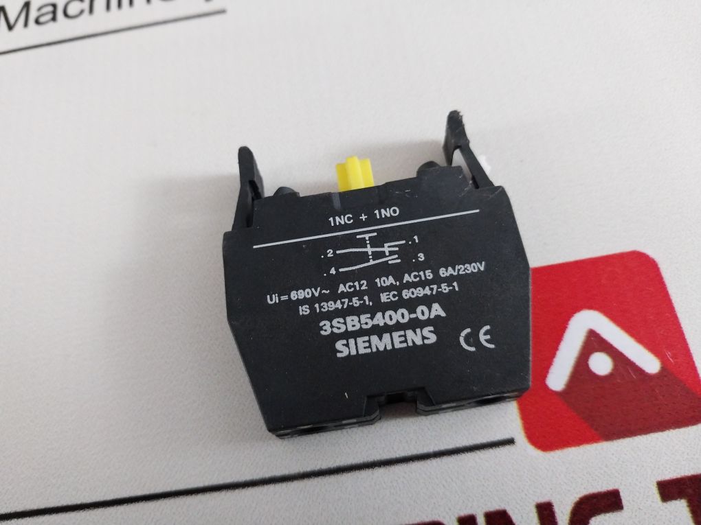 Siemens 3Sb5400-0A Contact Block