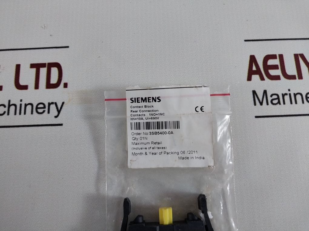 Siemens 3Sb5400-0A Contact Block