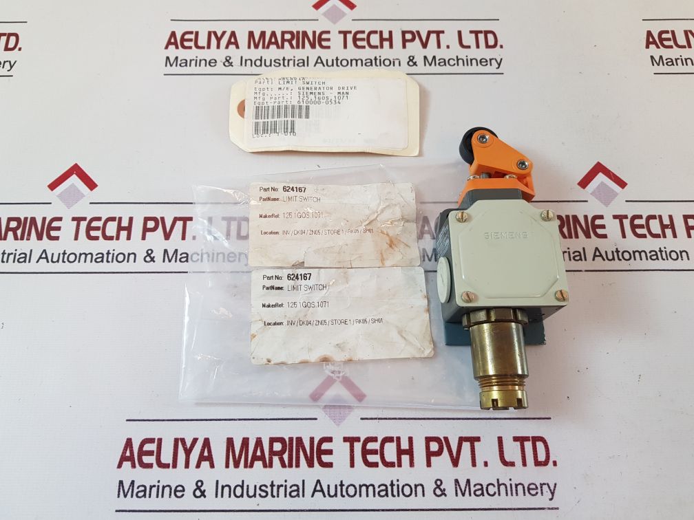 Siemens 3Se3 100-1E Limit/Position Switch 624167
