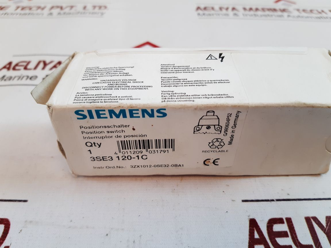 Siemens 3se3 120-1c position switch