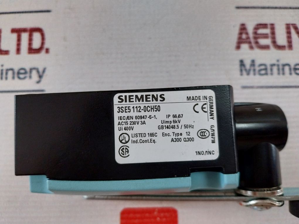 Siemens 3Se5 112-0Ch50 Limit Switch 6Kv