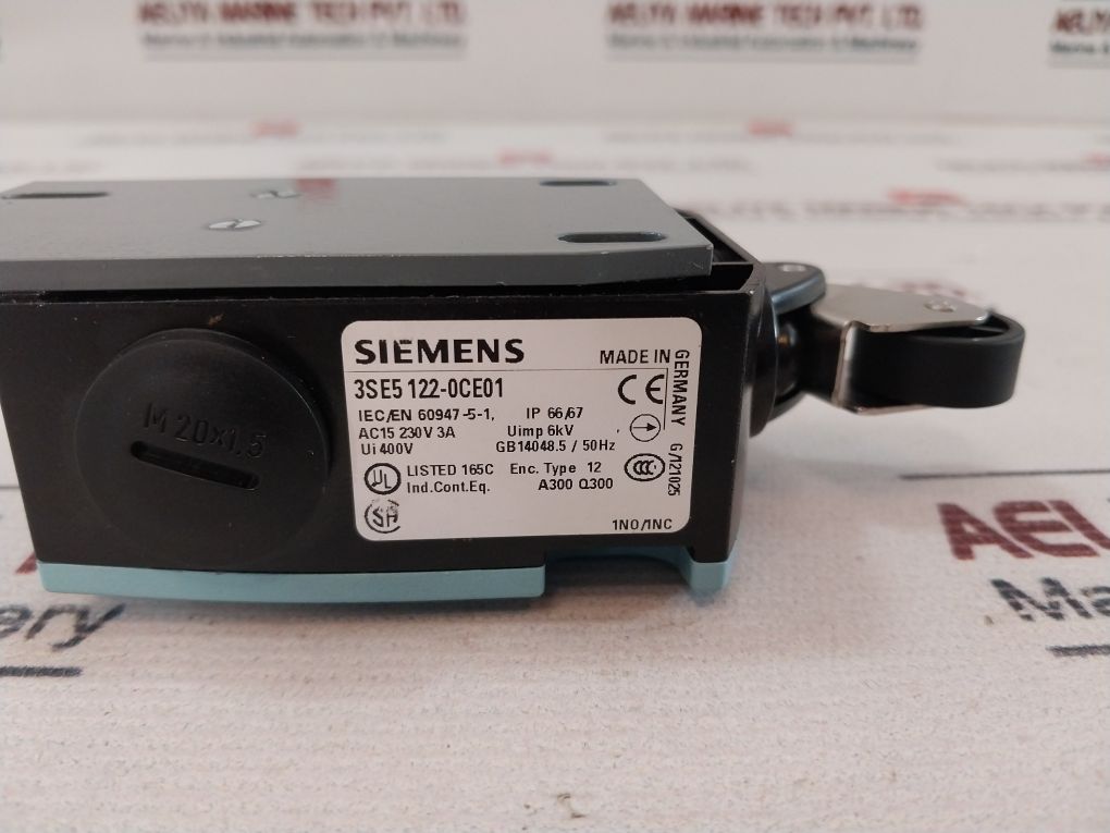 Siemens 3Se5 122-0Ce01 Limit Switch