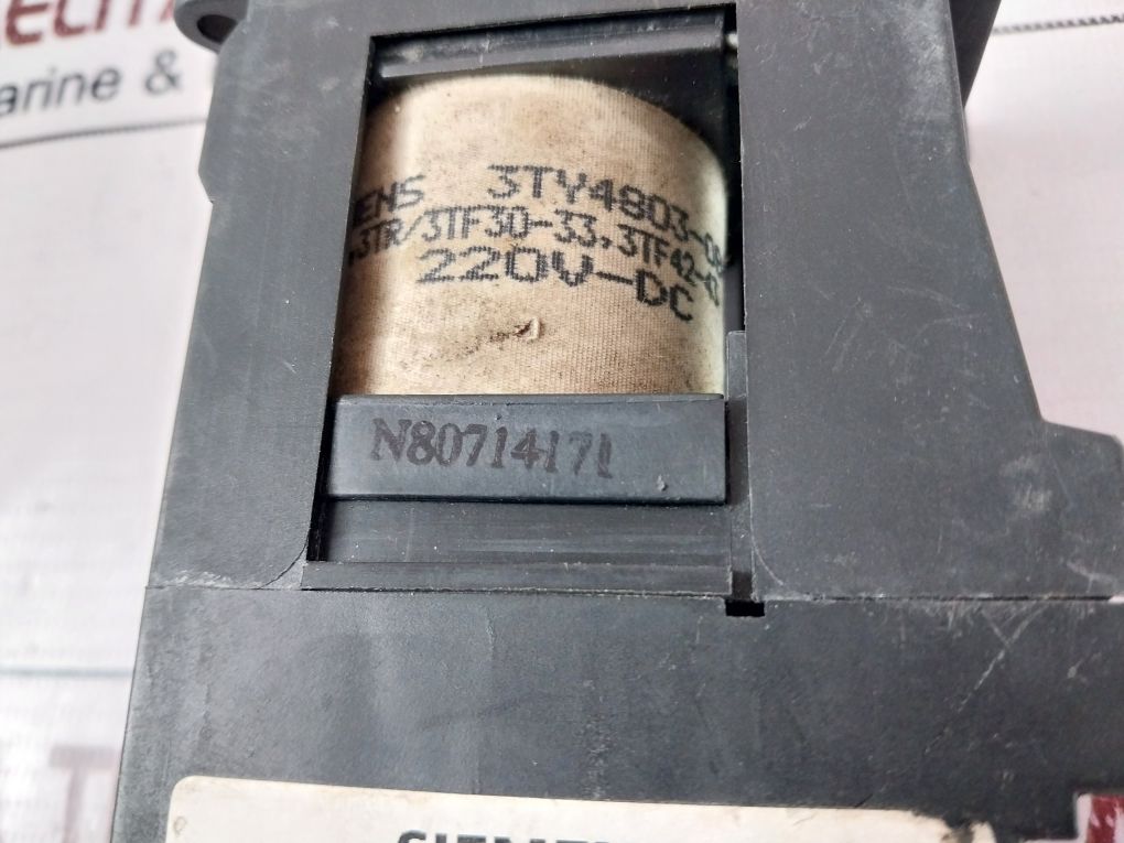 Siemens 3Tf33 Air Break (Power) Contactor 220V Dc