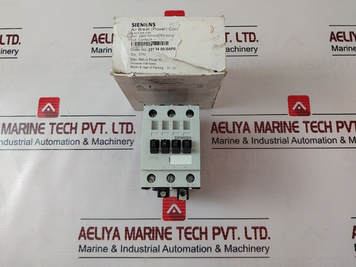 Siemens 3Tf34 00-0A Air Break (Power) Contactor