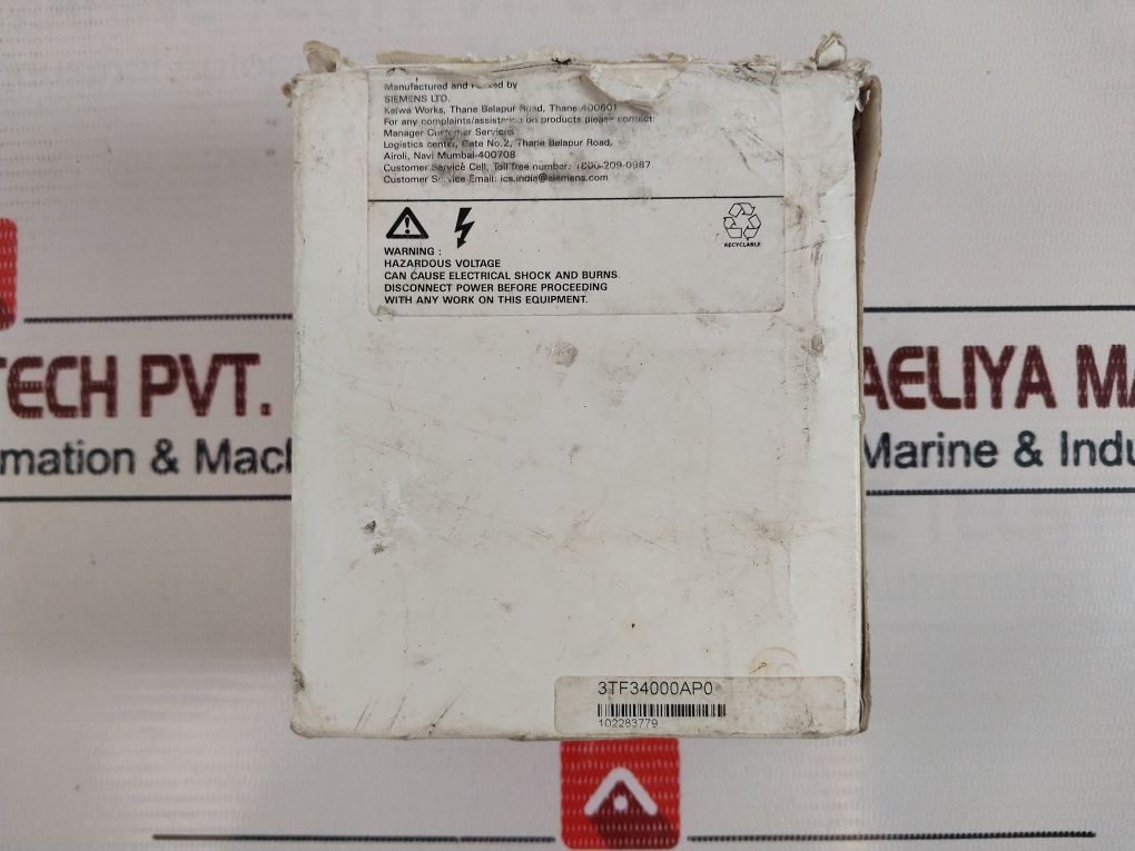 Siemens 3Tf34 00-0A Air Break (Power) Contactor Iec 947