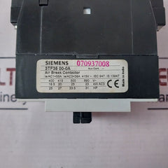 Siemens 3Tf35 00-0A Air Break Contactor