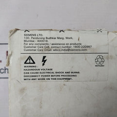 Siemens 3Tf35 00-0A Air Break Contactor