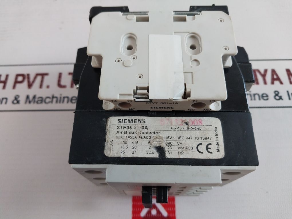 Siemens 3Tf35 Control Coil 415V Ac 55A