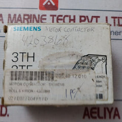Siemens 3Tf4022-0A Motor Contactor