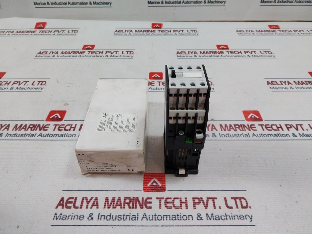 Siemens 3Tf4022-0B Contactor 24V Dc 600V Ac