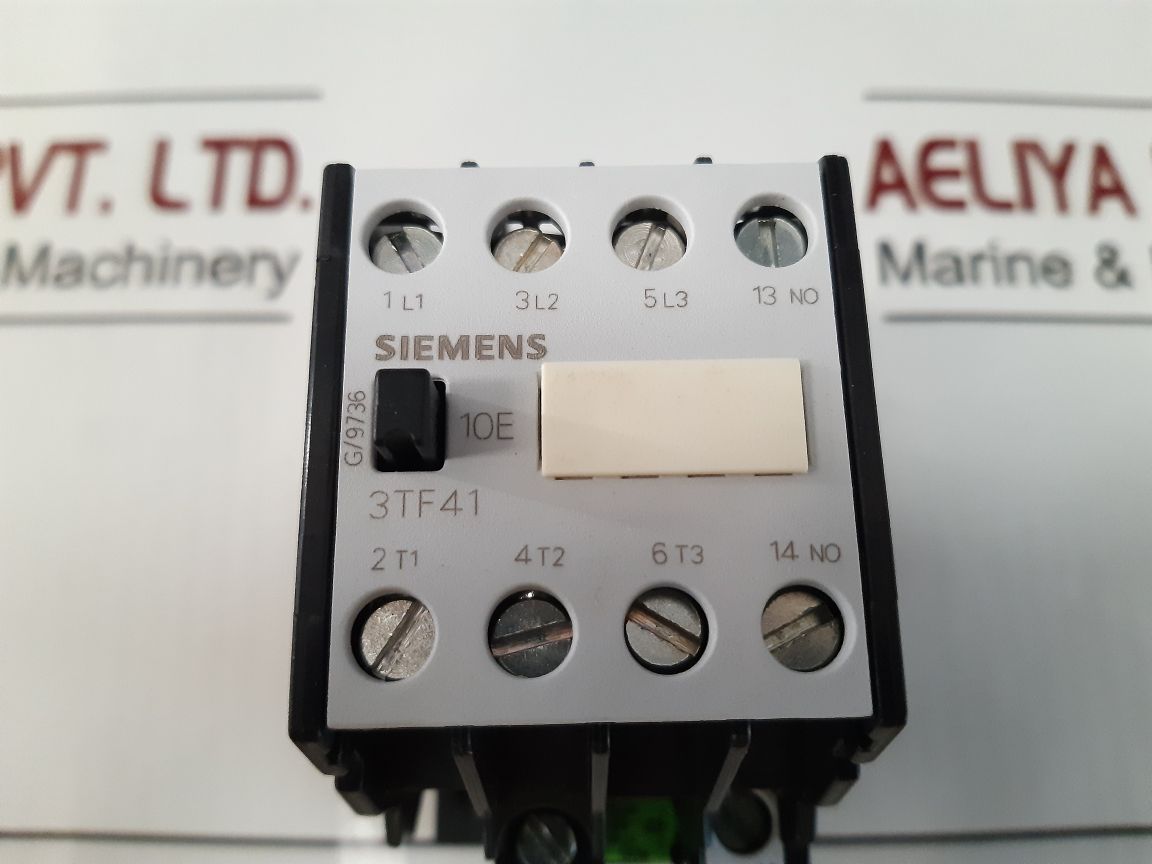 Siemens 3Tf4110-0A Contactor 600V Ac 20A