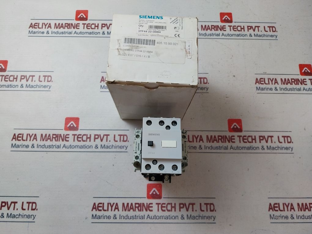Siemens 3Tf4422-0Bb4 Contactor Dc 24V
