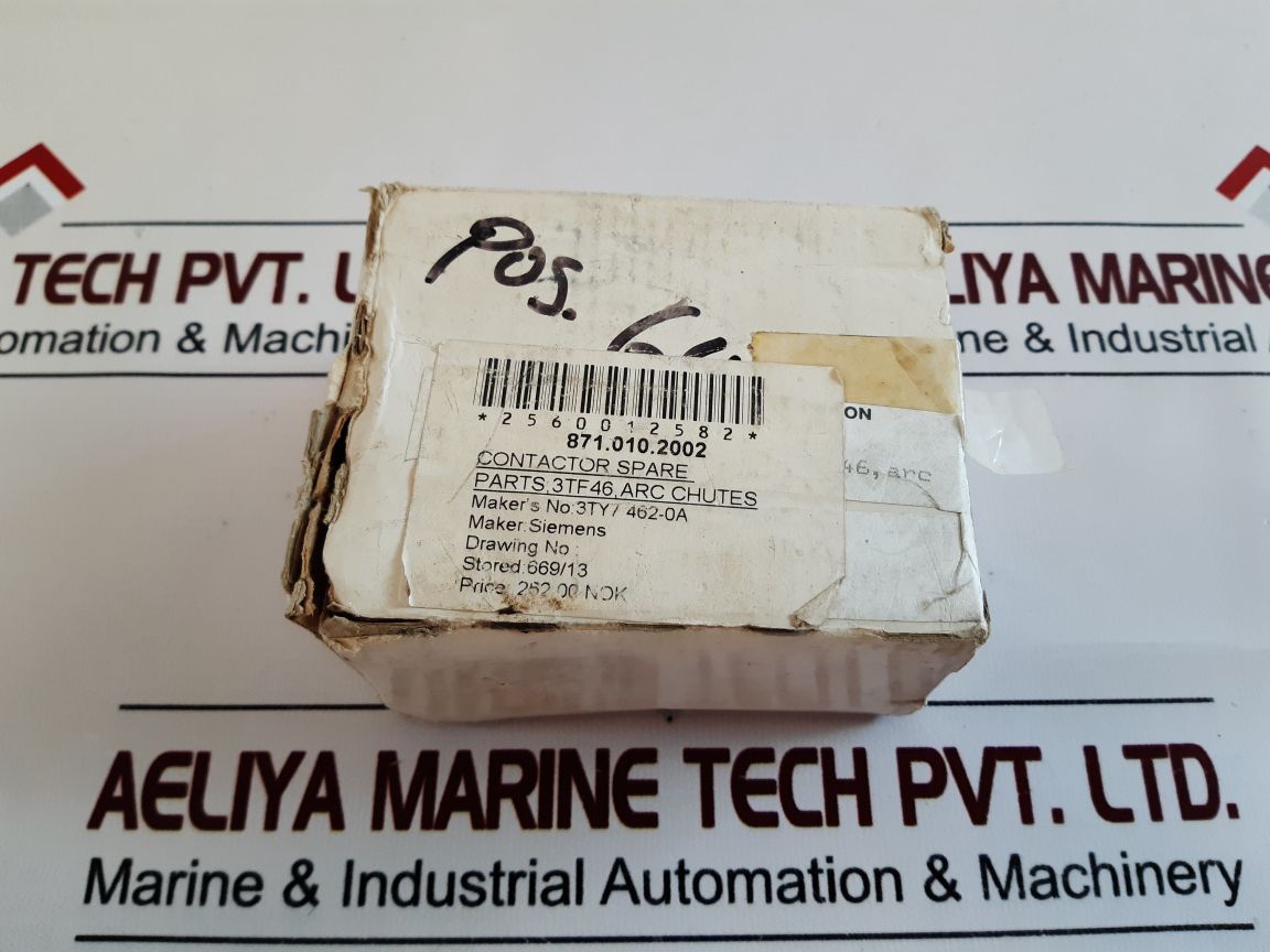 Siemens 3Ty7462-0A Contactor Spare Parts 3Tf46
