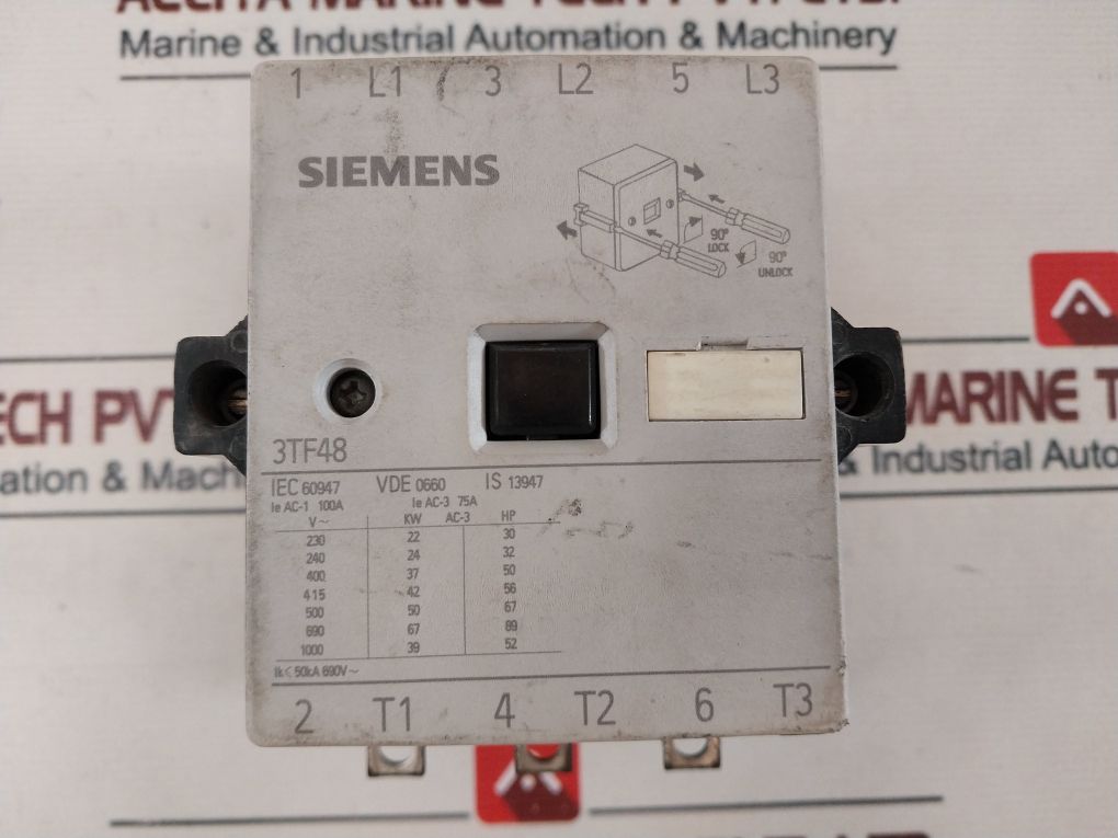 Siemens 3Tf48 Magnetic Contactor