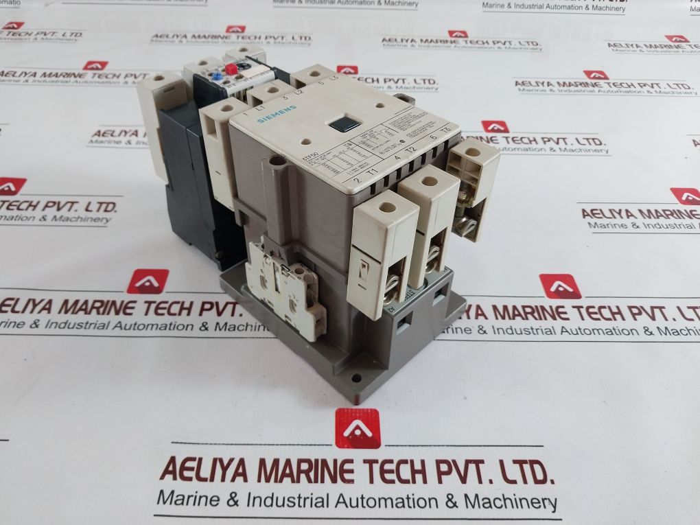 Siemens 3Tf50 Contactor Starter With 3Ua60 00-2H* Overload Relay
