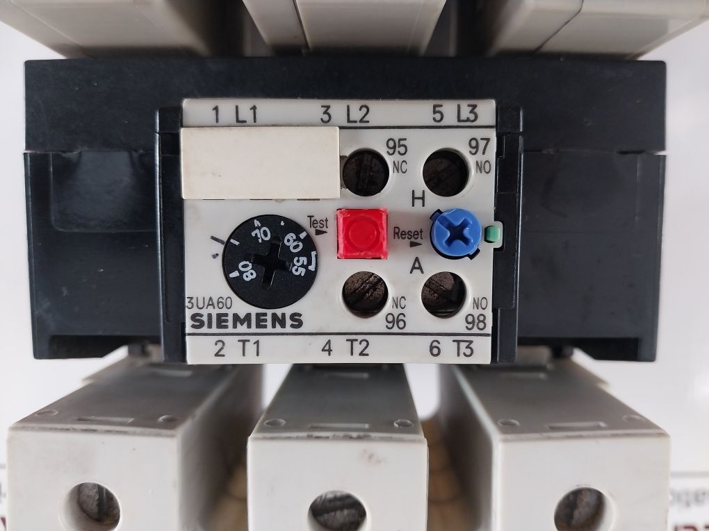 Siemens 3Tf50 Contactor Starter With 3Ua60 00-2H* Overload Relay