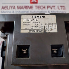 Siemens 3Tf50 22-0X Contactor Ac-3