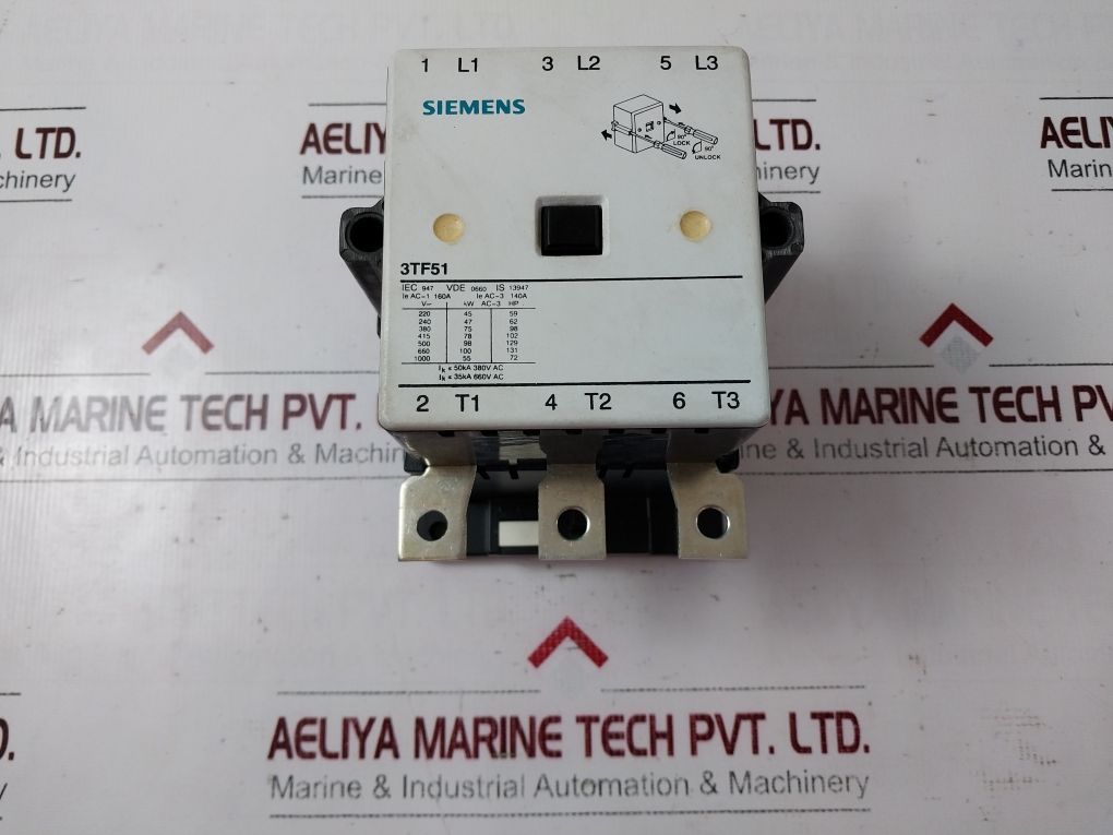 Siemens 3Tf51 Power Contactor Motor Starter 2No+2Nc