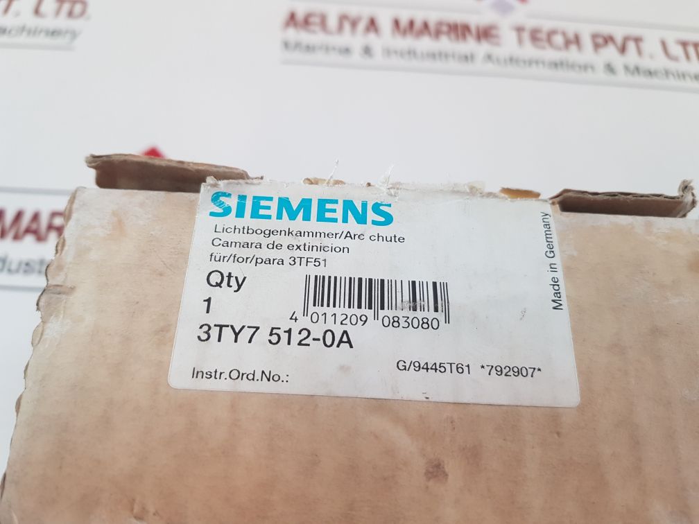 Siemens 3Tf51 Contactor Motor Starter 150A,600V Ac