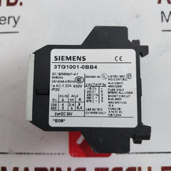 Siemens 3Tg1001-0Bb4 Relay
