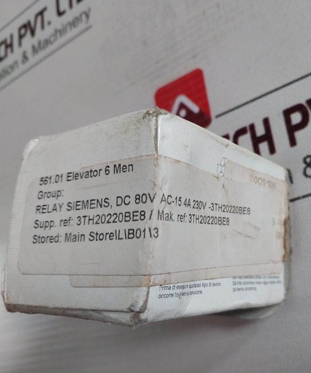 Siemens 3Th2022-0Be8 Contactor Relay 22E