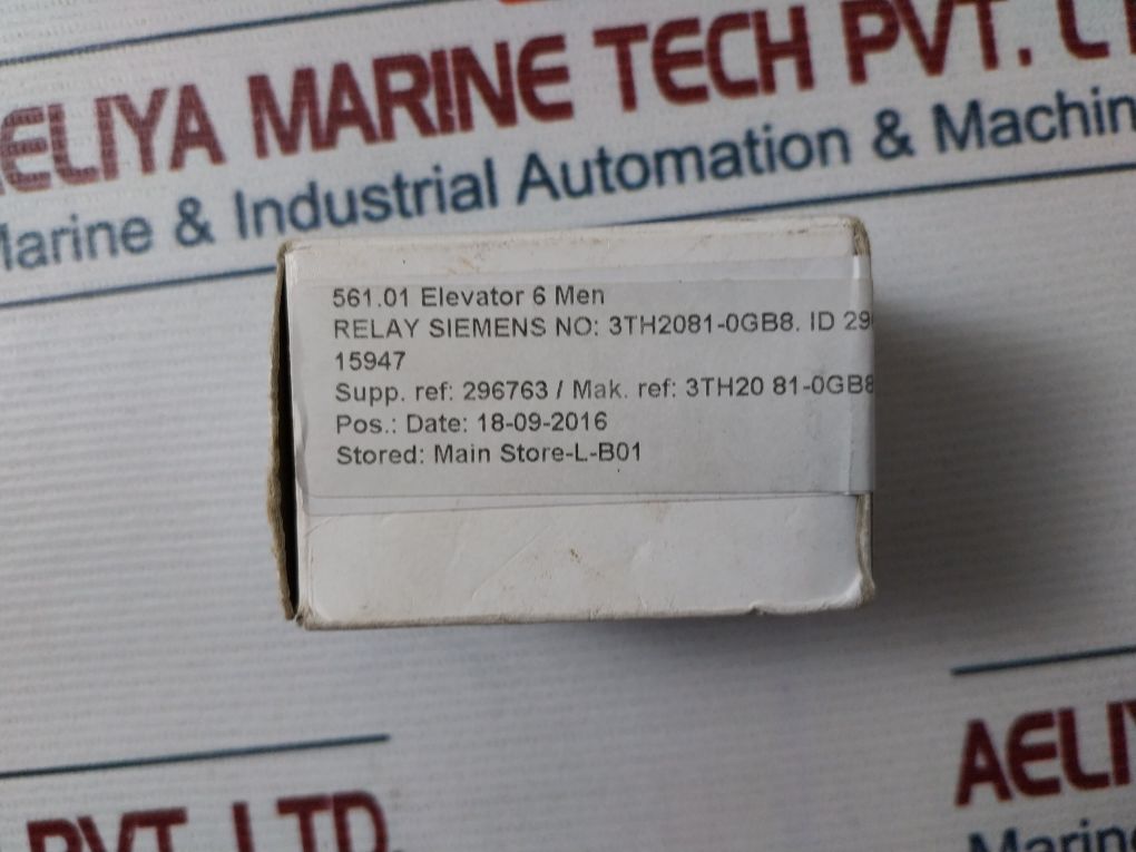Siemens 3Th2081-0Gb8 Control Relay