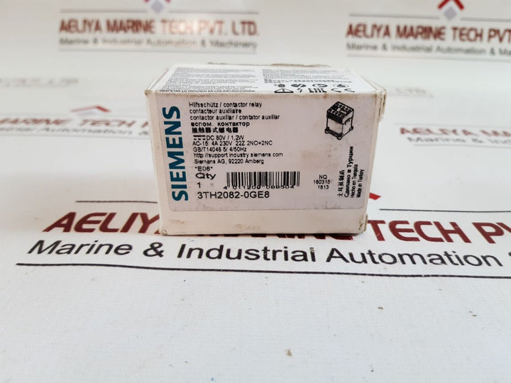 Siemens 3Th2082-0Ge8 Contactor Relay