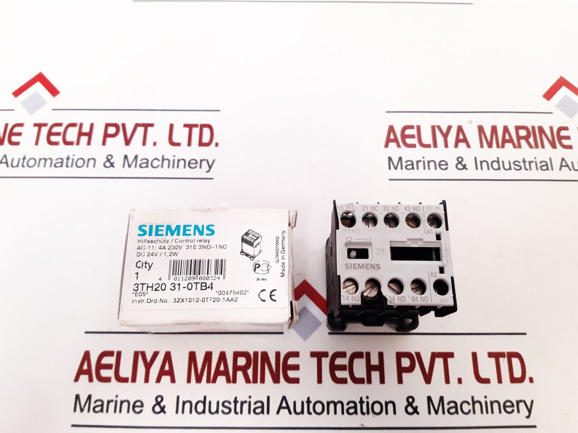 Siemens 3Th20 31-0Tb4 Control Relay G000310002
