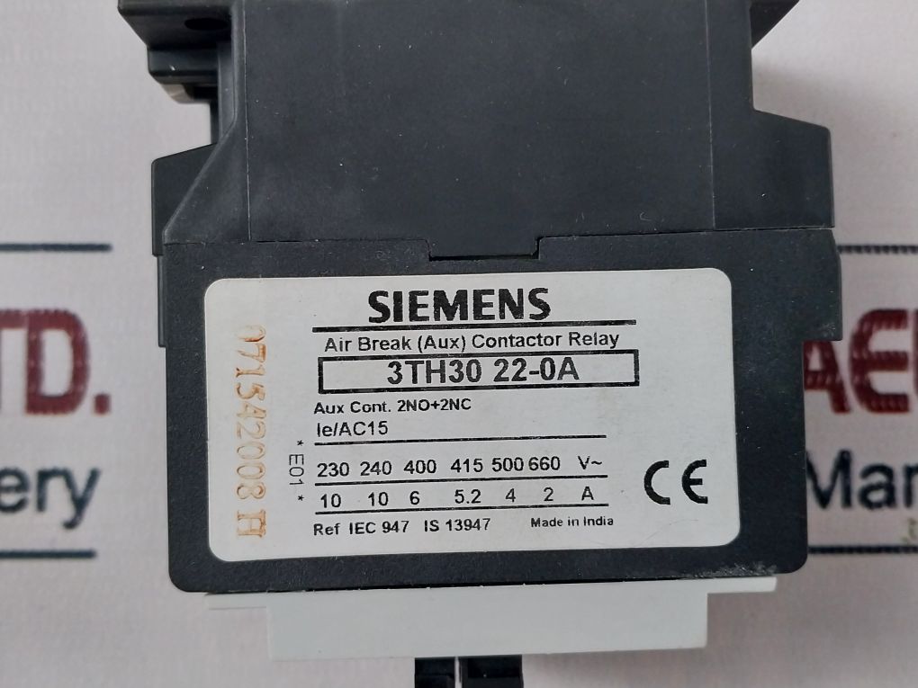 Siemens 3Th30 22-0A