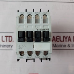 Siemens 3Th30 40-0B Air Break (Aux) Contactor Relay