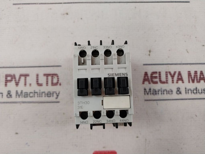 Siemens 3Th30 Air Break Contactor Relay 240-288V