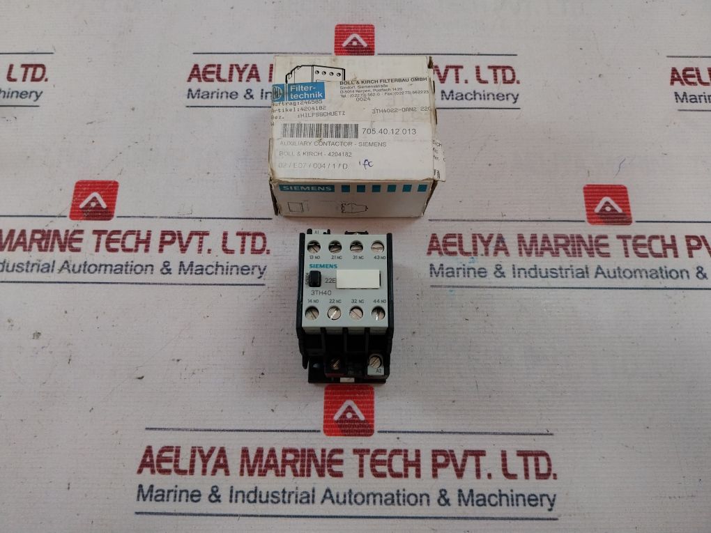 Siemens 3Th4022-0An2 Control Relay