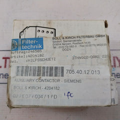 Siemens 3Th4022-0An2 Control Relay