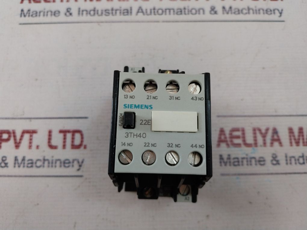 Siemens 3Th4022-0An2 Control Relay