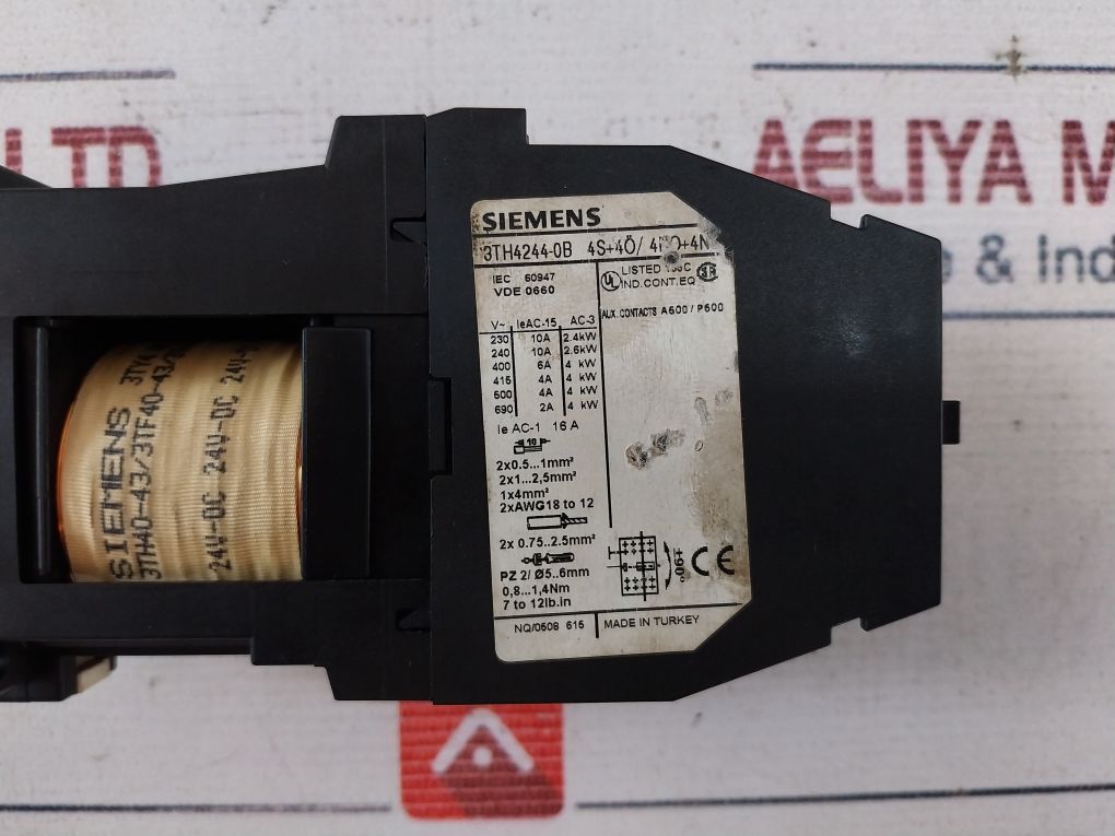 Siemens 3Th4244-0B Contactor Relay