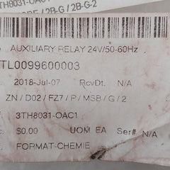 Siemens 3Th8031-0A Auxiliary Contact Relay Ctl0099600003