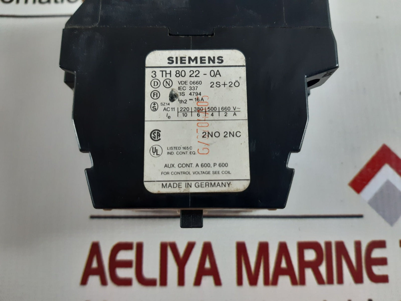 Siemens 3Th80 22-0A Contactor
