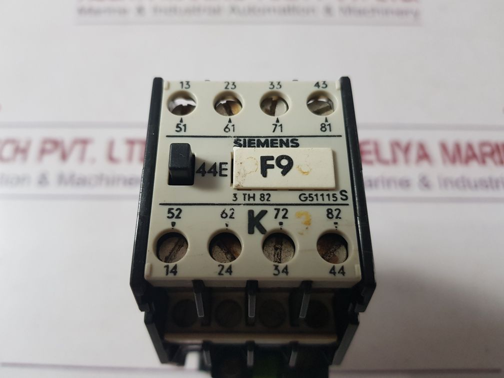 Siemens 3Th8244-0B Contactor 44E
