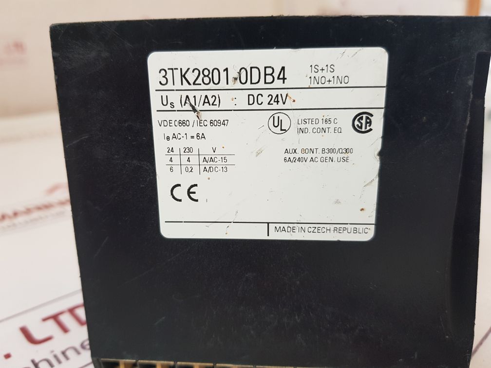 Siemens 3Tk2801-0Db4 Safety Relay