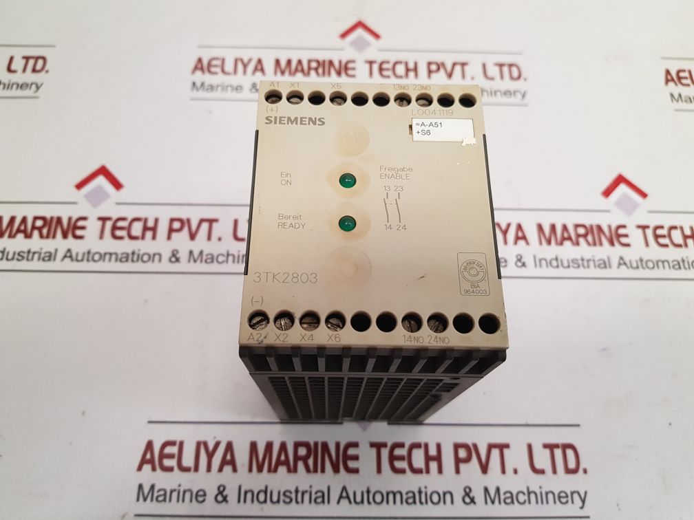 Siemens 3Tk2803-0Bb4 Contactor Safety Relay