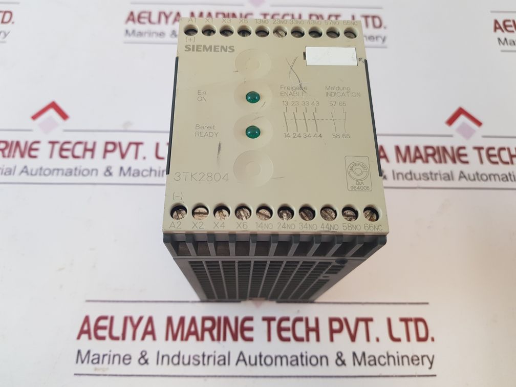 Siemens 3Tk2804-0Bb4 Contactor With Safety Relay
